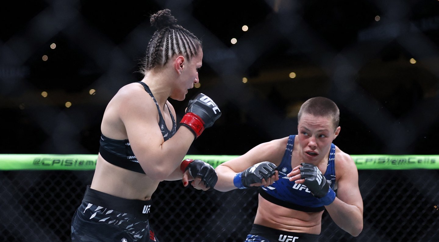 Rose Namajunas UFC kovą pradėjo gerai, tačiau to neužteko: jos pergalių serija nutrūko 