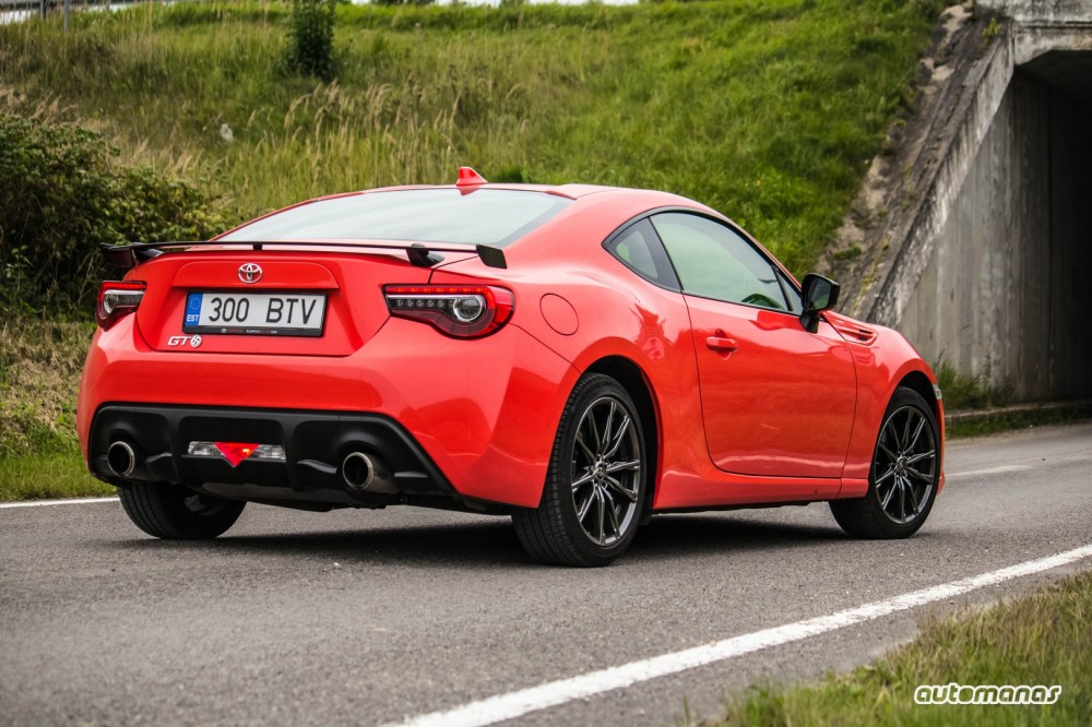 Toyota GT86 testas