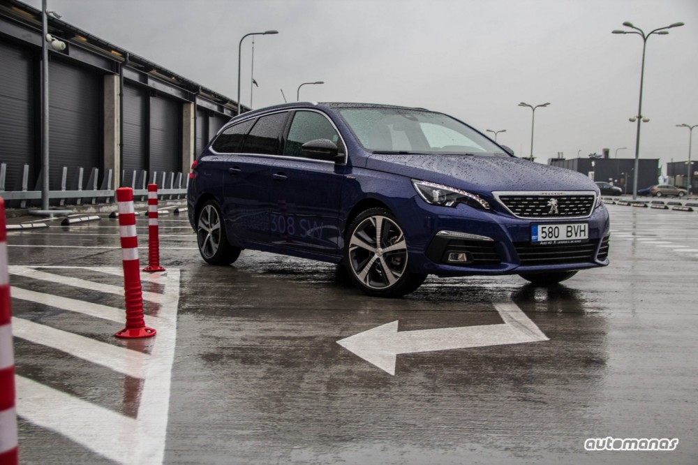 Peugeot 308 GT SW testas 