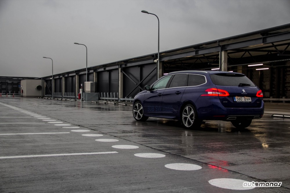 Peugeot 308 GT SW testas 