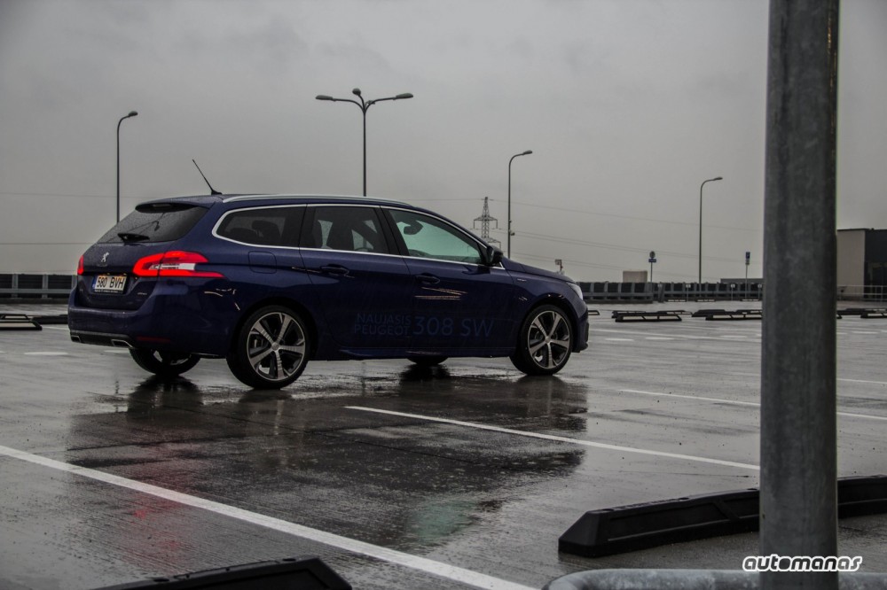 Peugeot 308 GT SW testas 