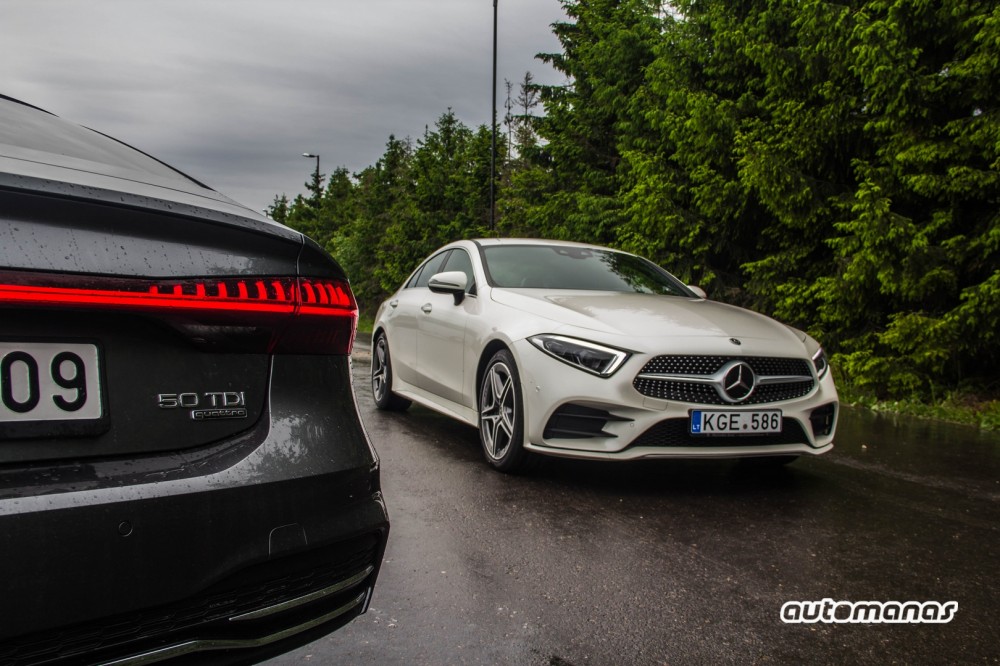 Audi A7 Sportback vs Mercedes Benz CLS 350d (4)