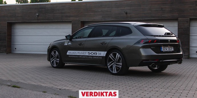 Antros kartos Peugeot 508 SW GT universalas