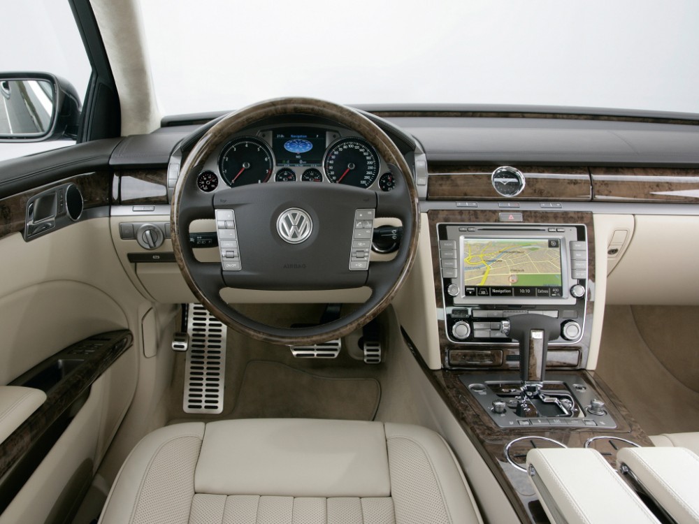 Volkswagen Phaeton interjeras