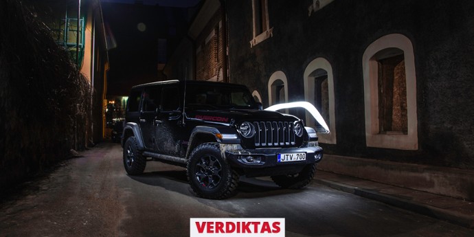 Jeep Wrangler verdiktas