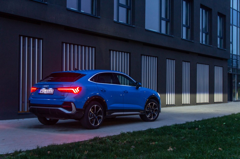 Audi Q3 Sportback testas