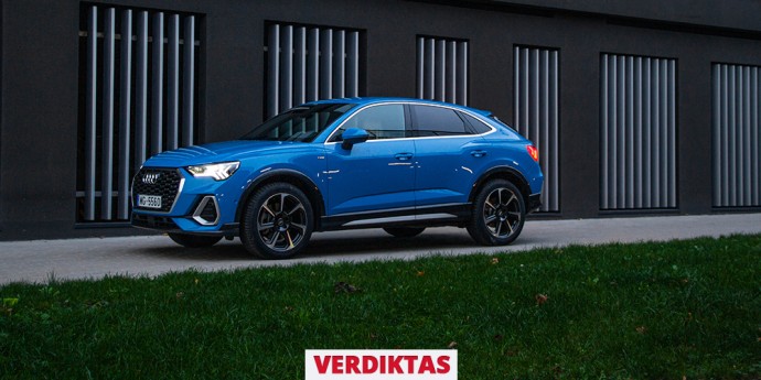 Audi Q3 Sportback testas