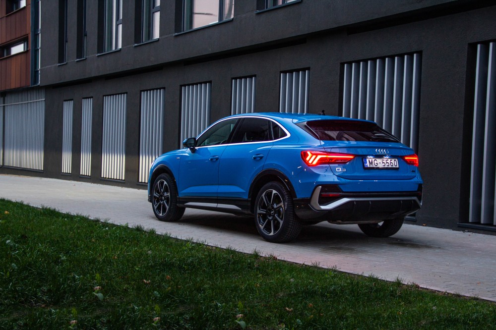 Audi Q3 Sportback testas