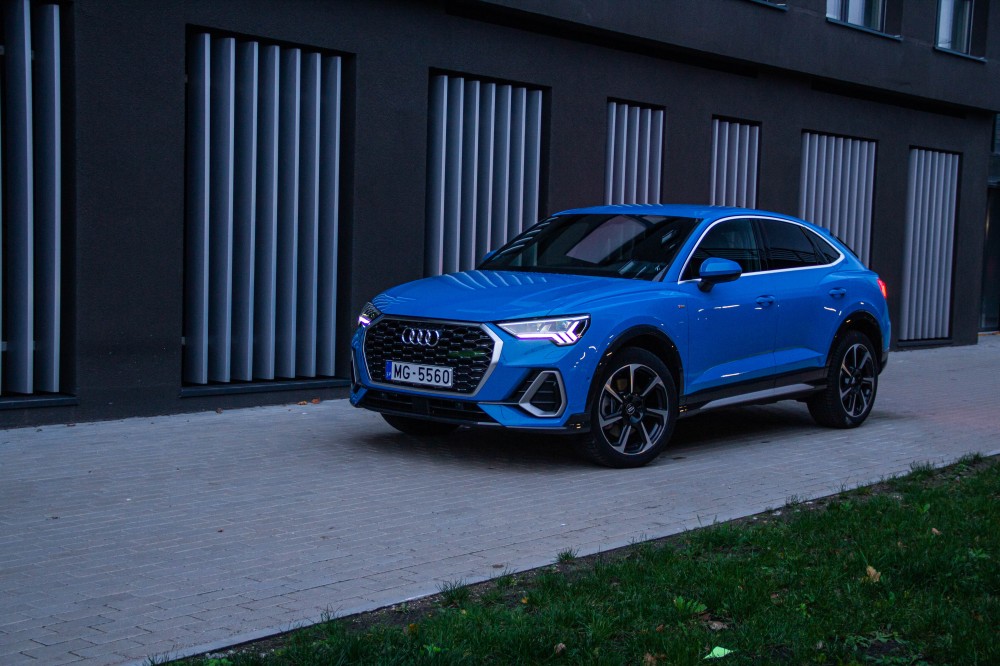 Audi Q3 Sportback testas