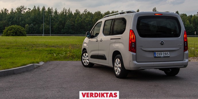 Opel Combo Life XL testas