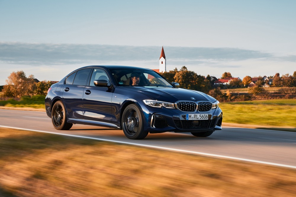 Dyzelinį variklį turintis BMW M340d xDrive sedanas