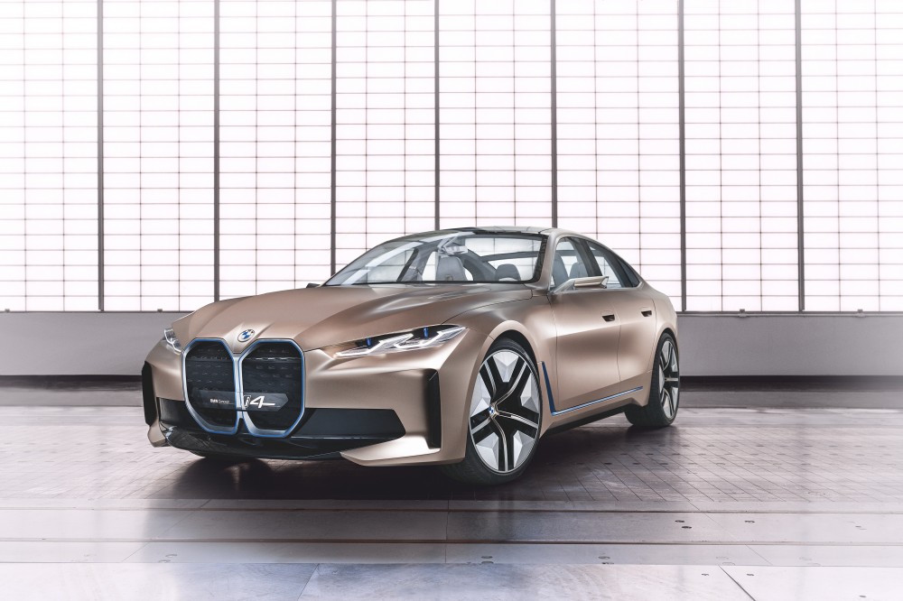 Elektrinio BMW i4 koncepcija