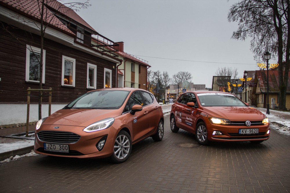 Ford Fiesta prieš Volkswagen Polo