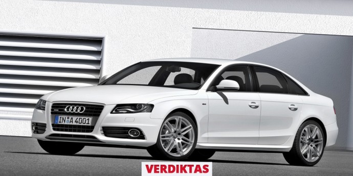 Atsiliepimas apie Audi A4 (B8 kartos) 