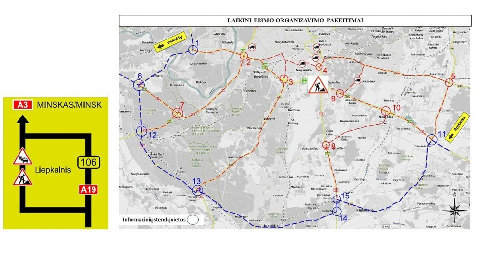 Liepkalnio, Žirnių – Minsko pl.  sankryžos rekonstrukcija