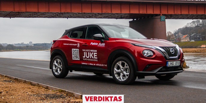 Atsiliepimas apie Nissan Juke