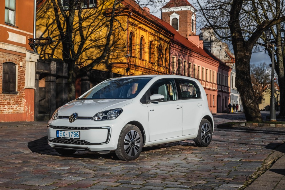 Volkswagen e-Up apžvalga