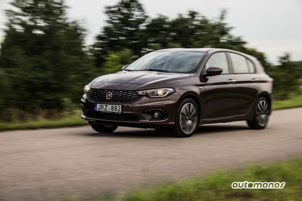 Fiat Tipo hečbeko bandymas