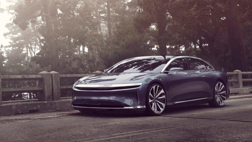 Elektrinis Lucid Air sedanas