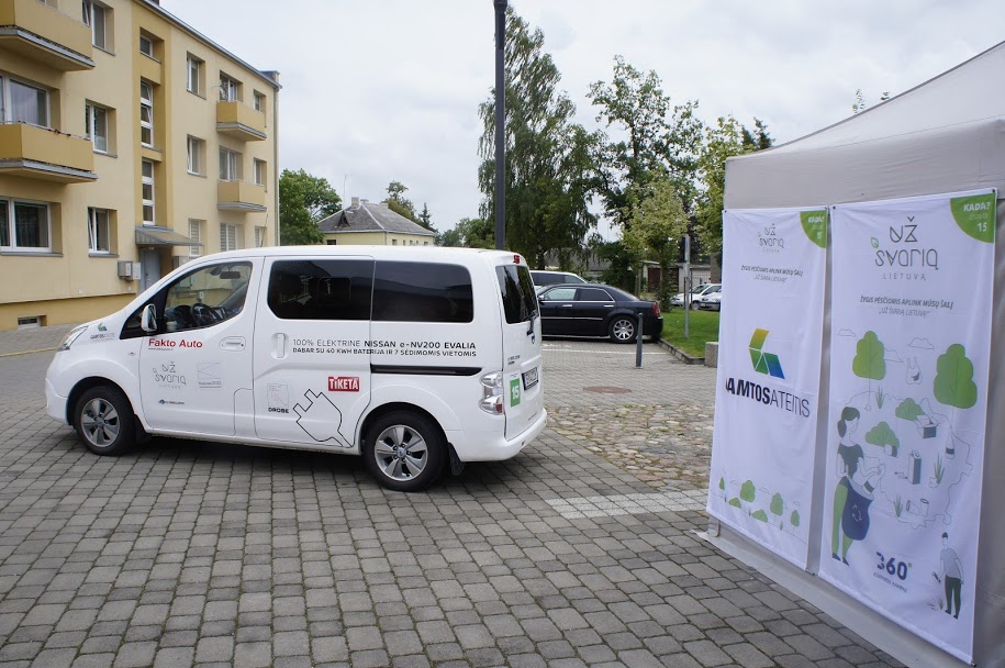 Palangoje startavęs žygis „Už švarią Lietuvą“