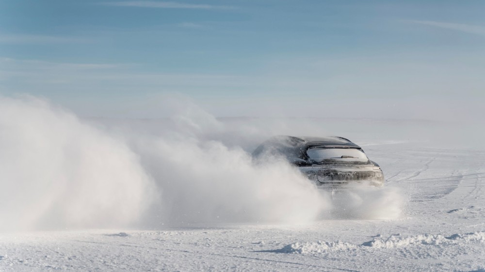 Porsche Taycan Cross Turismo bandymai Norvegijoje