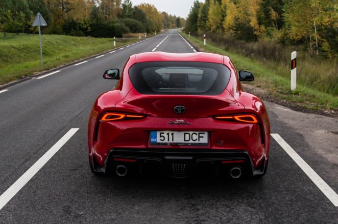 Naujos kartos Toyota Supra testas