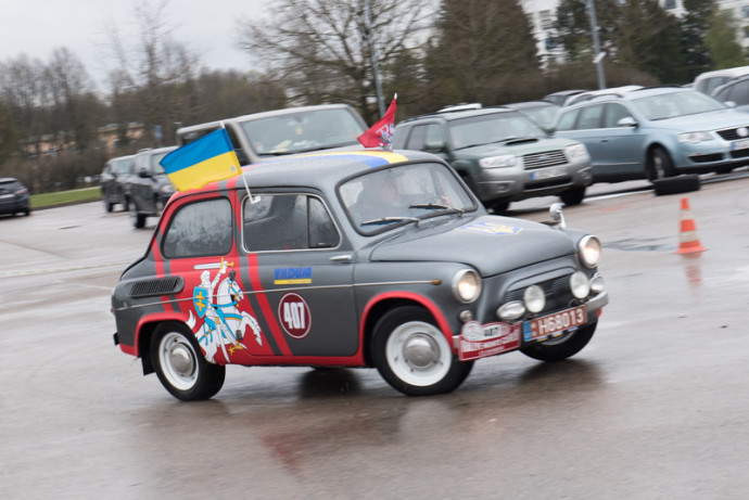 Sekmadienį Kaune startavo Lietuvos automobilių slalomo čempionatas