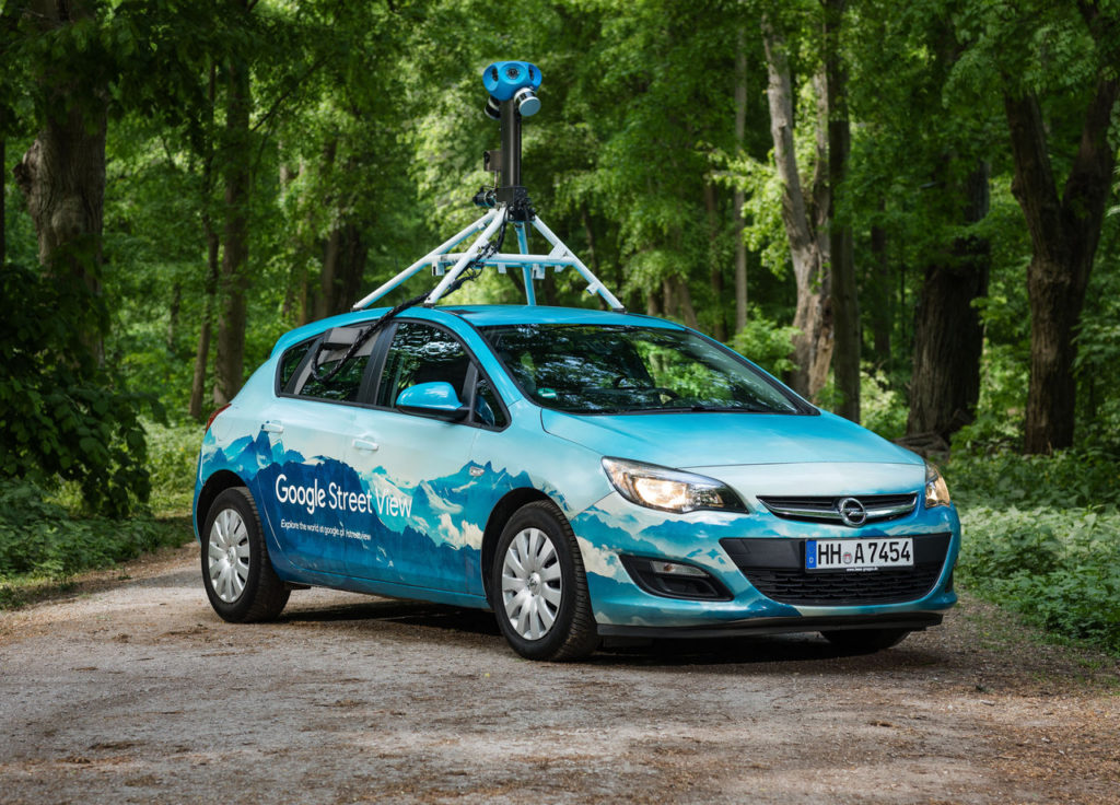 „Google Street View“ automobilis