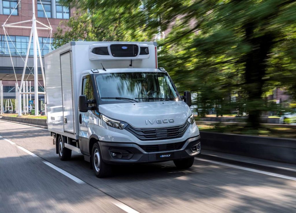 Elektra varomas Iveco eDaily