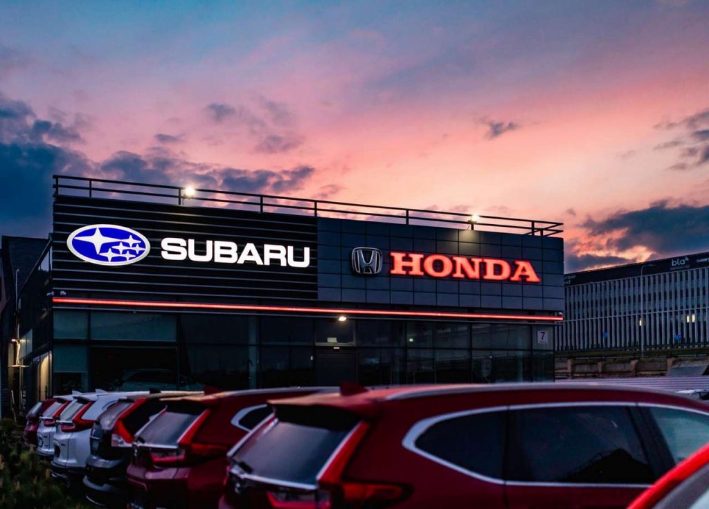 Subaru automobilių salonas Vilniuje